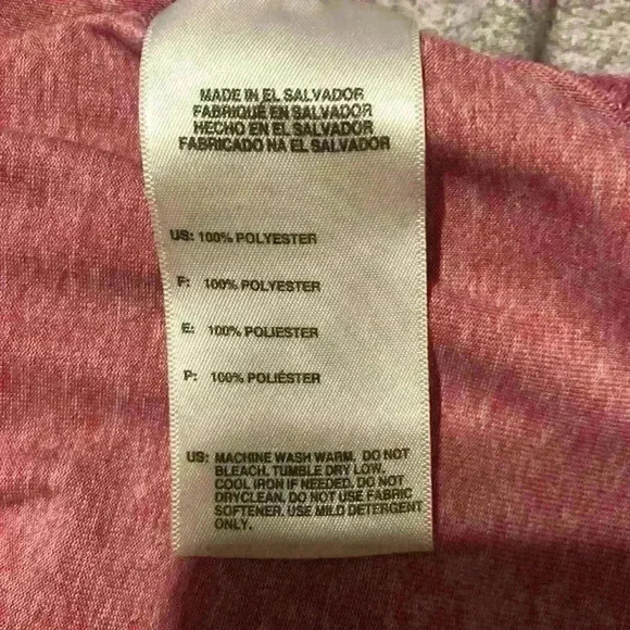 Adidas Climalite Mauve Tee Size Medium - Picture 8 of 9